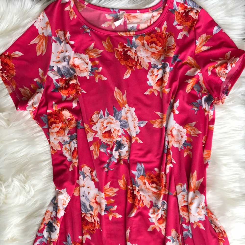 Pink Blush Maternity Dress